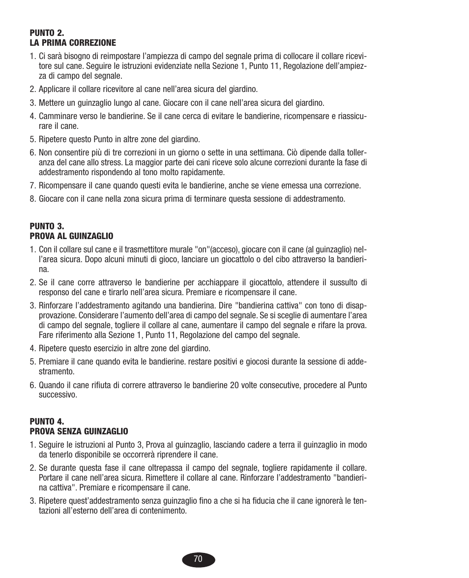 Petsafe Innotek Basic In-Ground Fence User Manual | Page 70 / 92