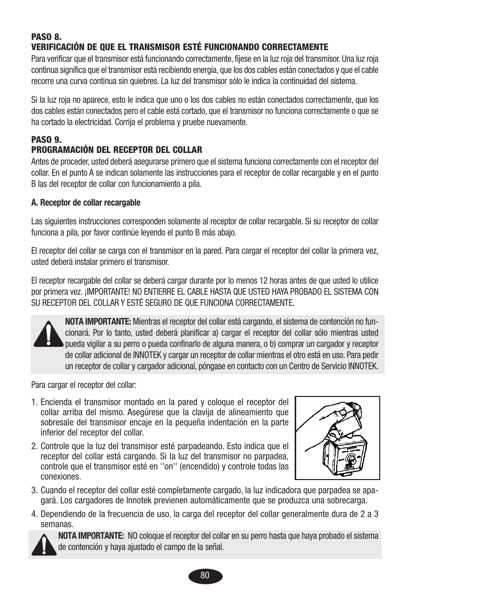 Petsafe Innotek Basic In-Ground Fence User Manual | Page 80 / 92