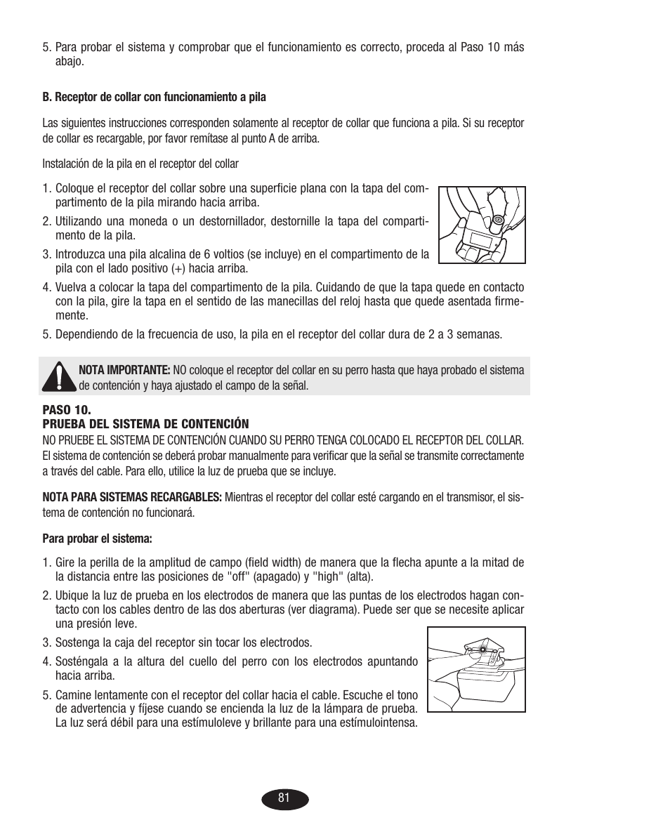 Petsafe Innotek Basic In-Ground Fence User Manual | Page 81 / 92
