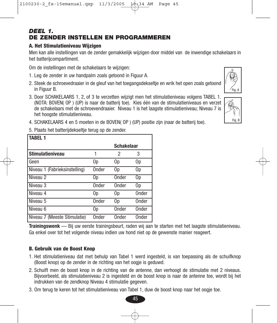 Petsafe Innotek Basic Remote Trainer User Manual | Page 45 / 52