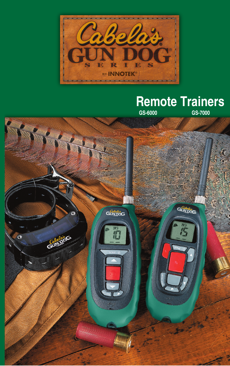 Petsafe Innotek Cabela’s Gun Dog Remote Trainer User Manual | 24 pages