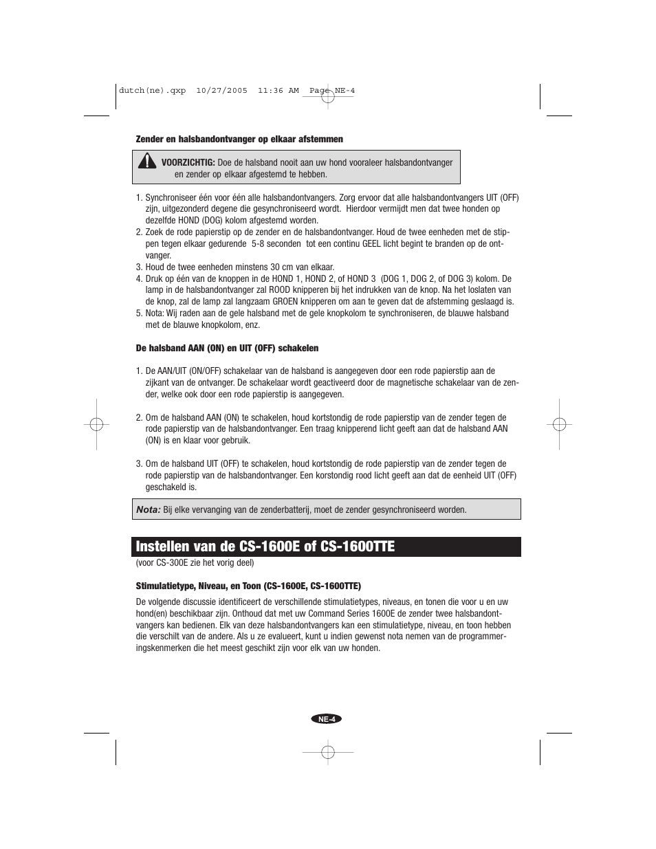 Petsafe Innotek Command Series Remote Trainer User Manual | Page 16 / 72