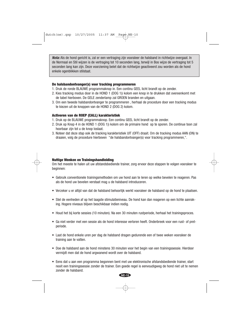 Petsafe Innotek Command Series Remote Trainer User Manual | Page 22 / 72