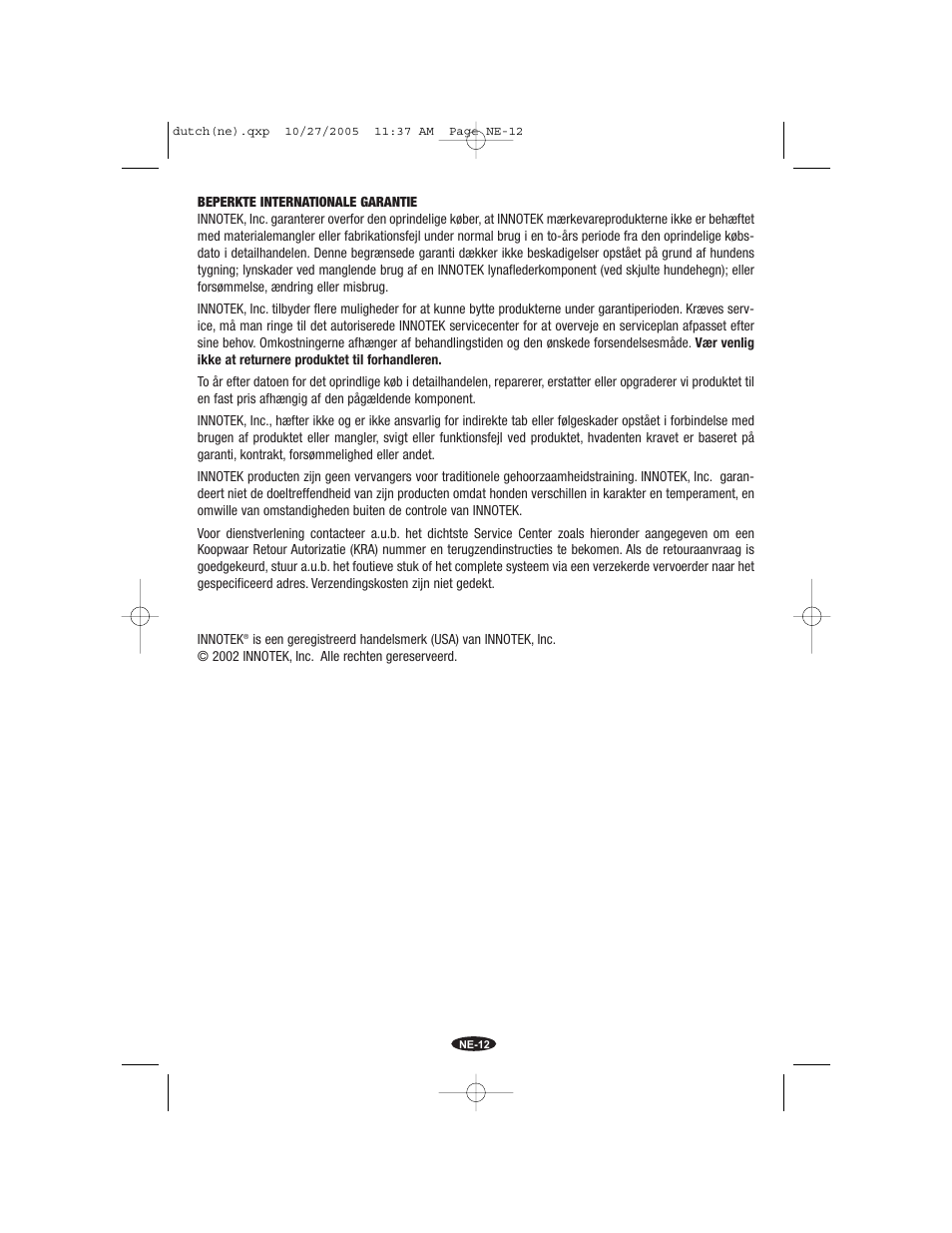 Petsafe Innotek Command Series Remote Trainer User Manual | Page 24 / 72