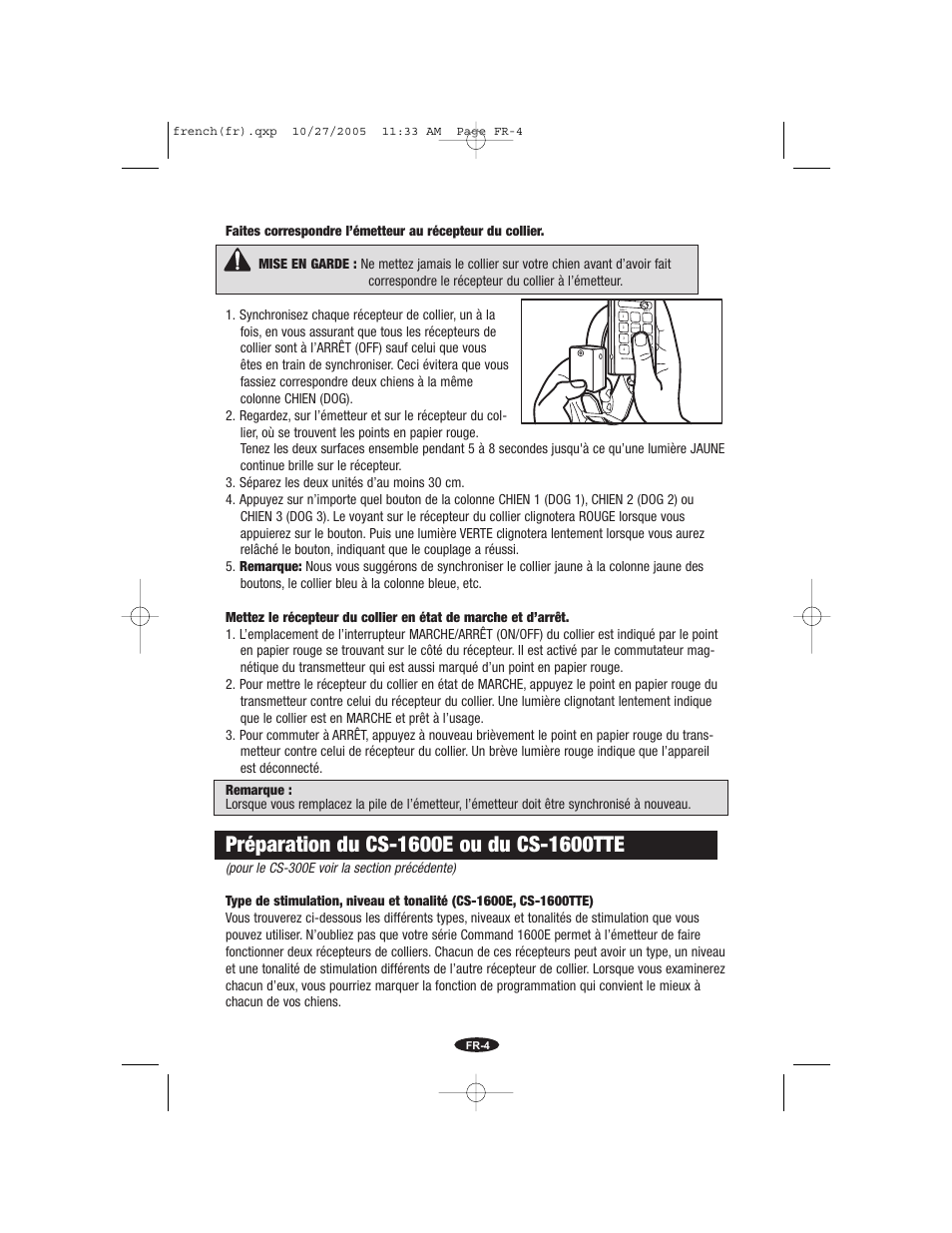 Momentary program rising | Petsafe Innotek Command Series Remote Trainer User Manual | Page 28 / 72