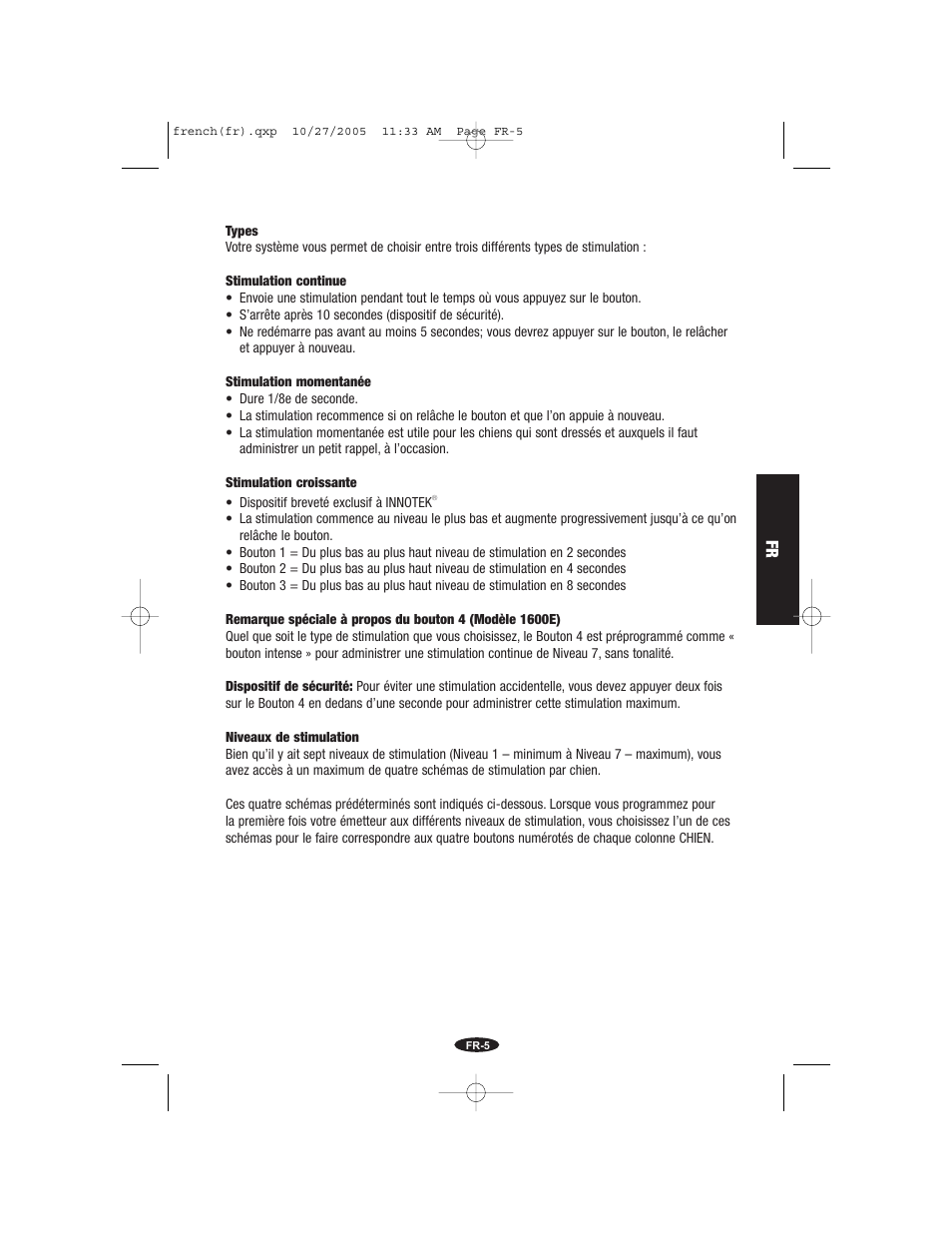 Petsafe Innotek Command Series Remote Trainer User Manual | Page 29 / 72