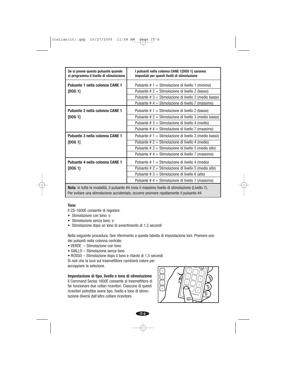 Petsafe Innotek Command Series Remote Trainer User Manual | Page 54 / 72