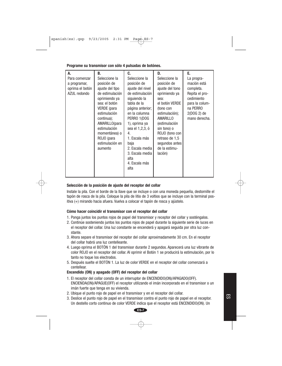 Petsafe Innotek Command Series Remote Trainer User Manual | Page 67 / 72