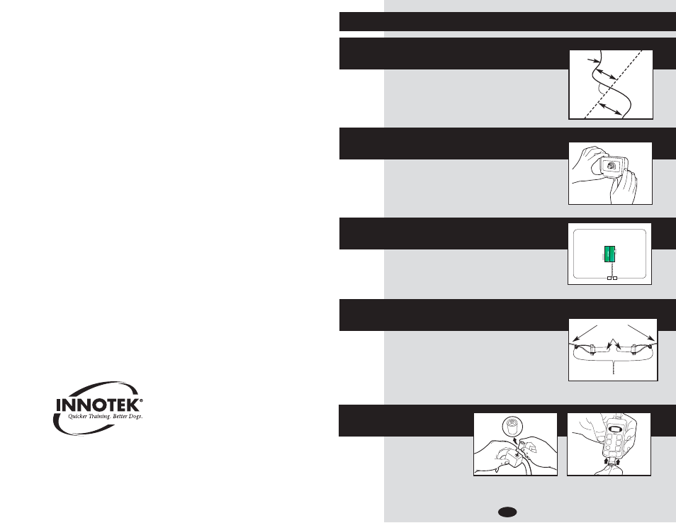 Petsafe Innotek Contain ‘n’ Train In-Ground Fence User Manual | 6 pages