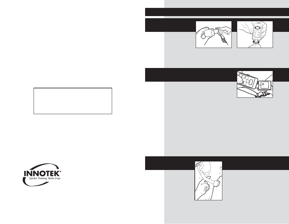 Petsafe Innotek Digital Advanced Remote Trainer User Manual | 2 pages