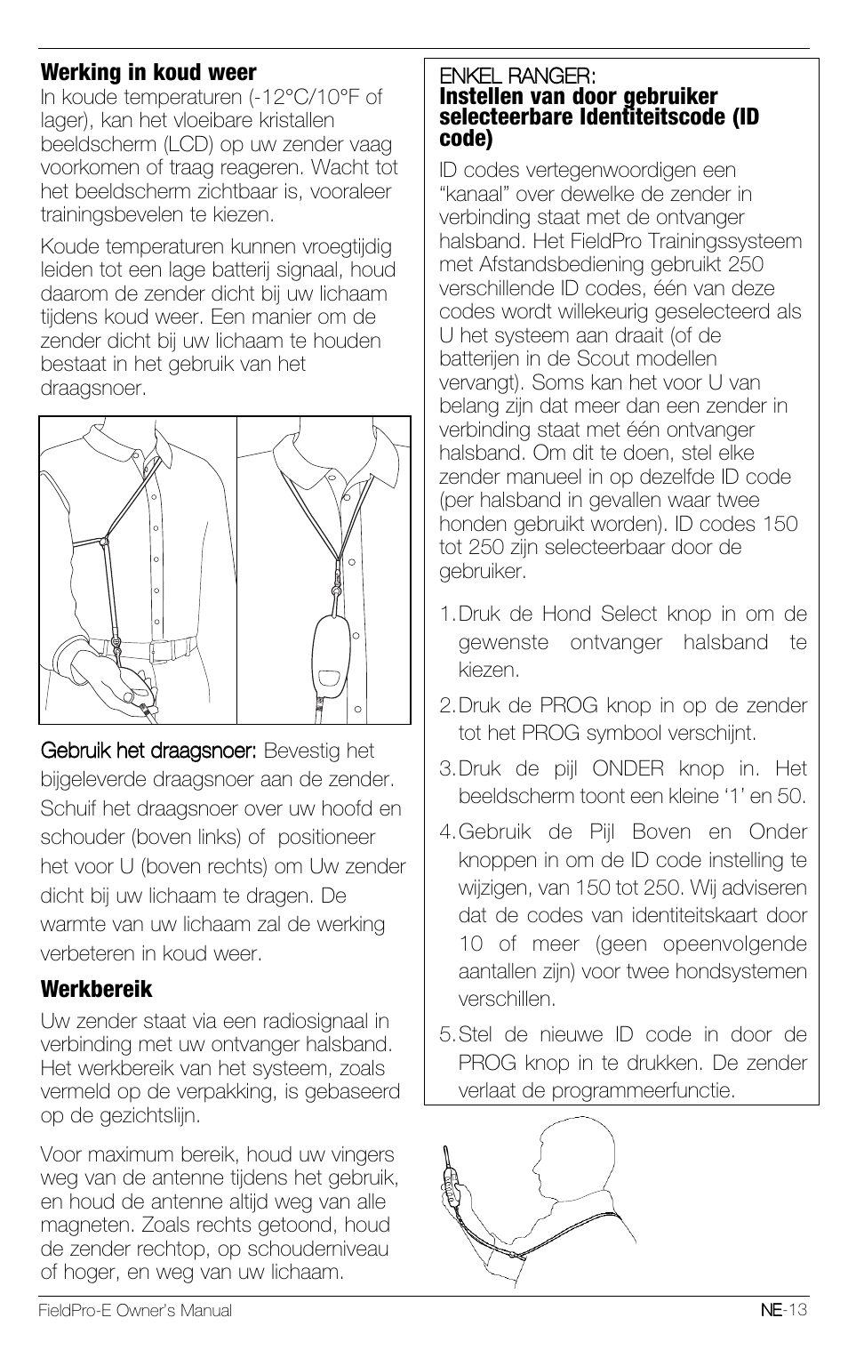 Petsafe Innotek FieldPro Remote Trainer User Manual | Page 123 / 156