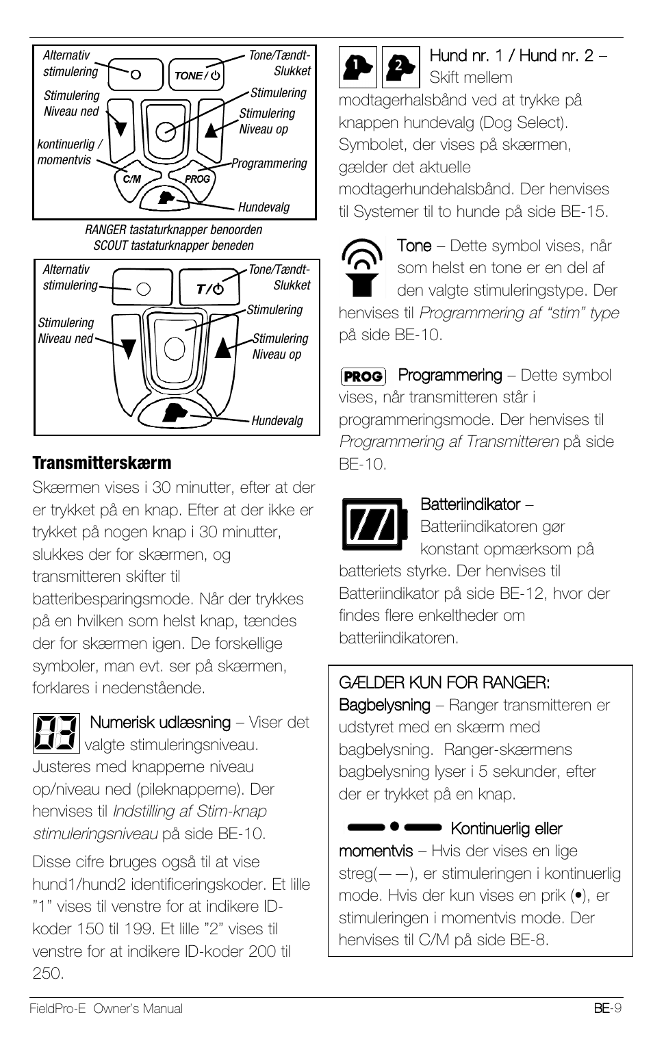 Petsafe Innotek FieldPro Remote Trainer User Manual | Page 141 / 156