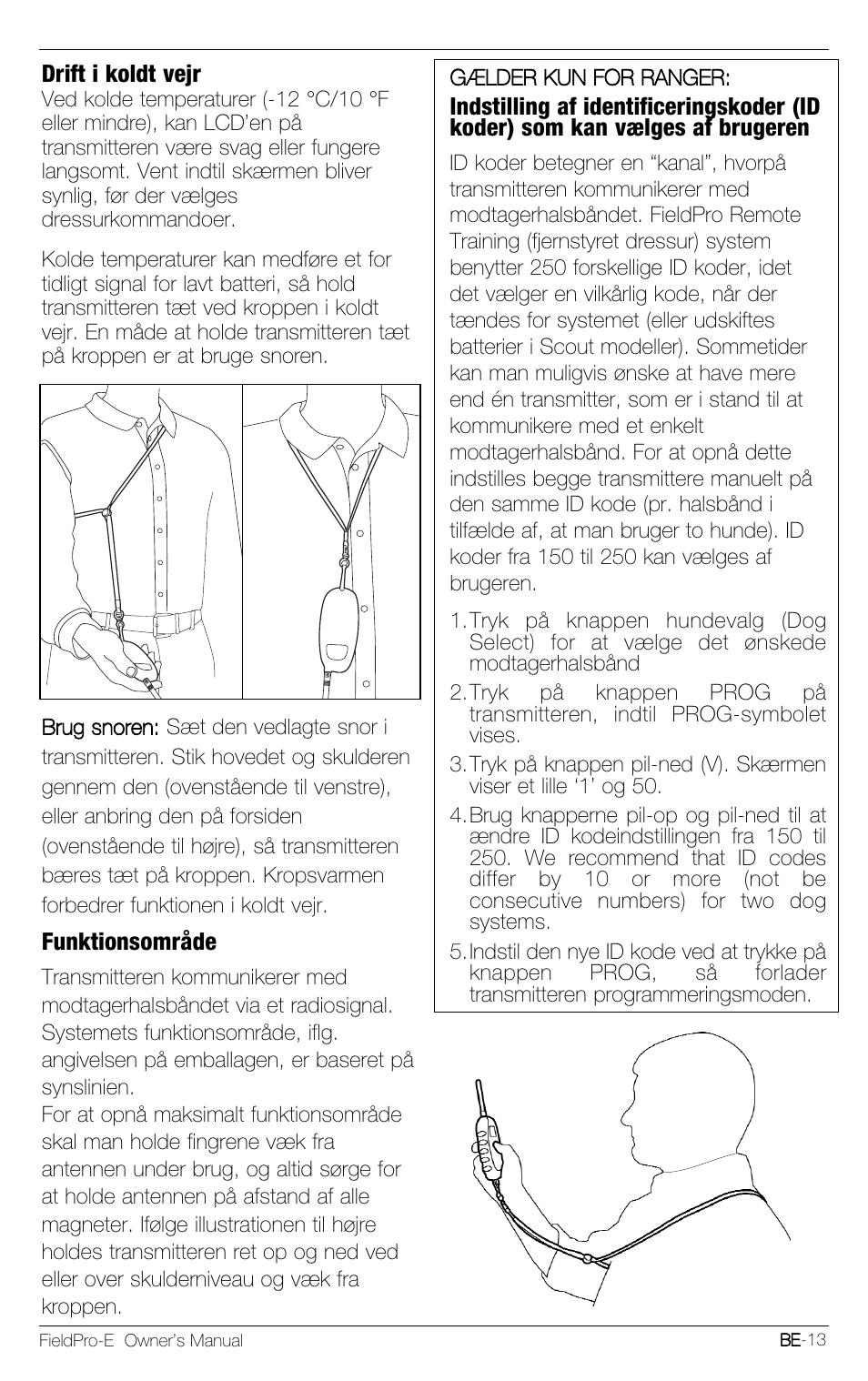 Petsafe Innotek FieldPro Remote Trainer User Manual | Page 145 / 156