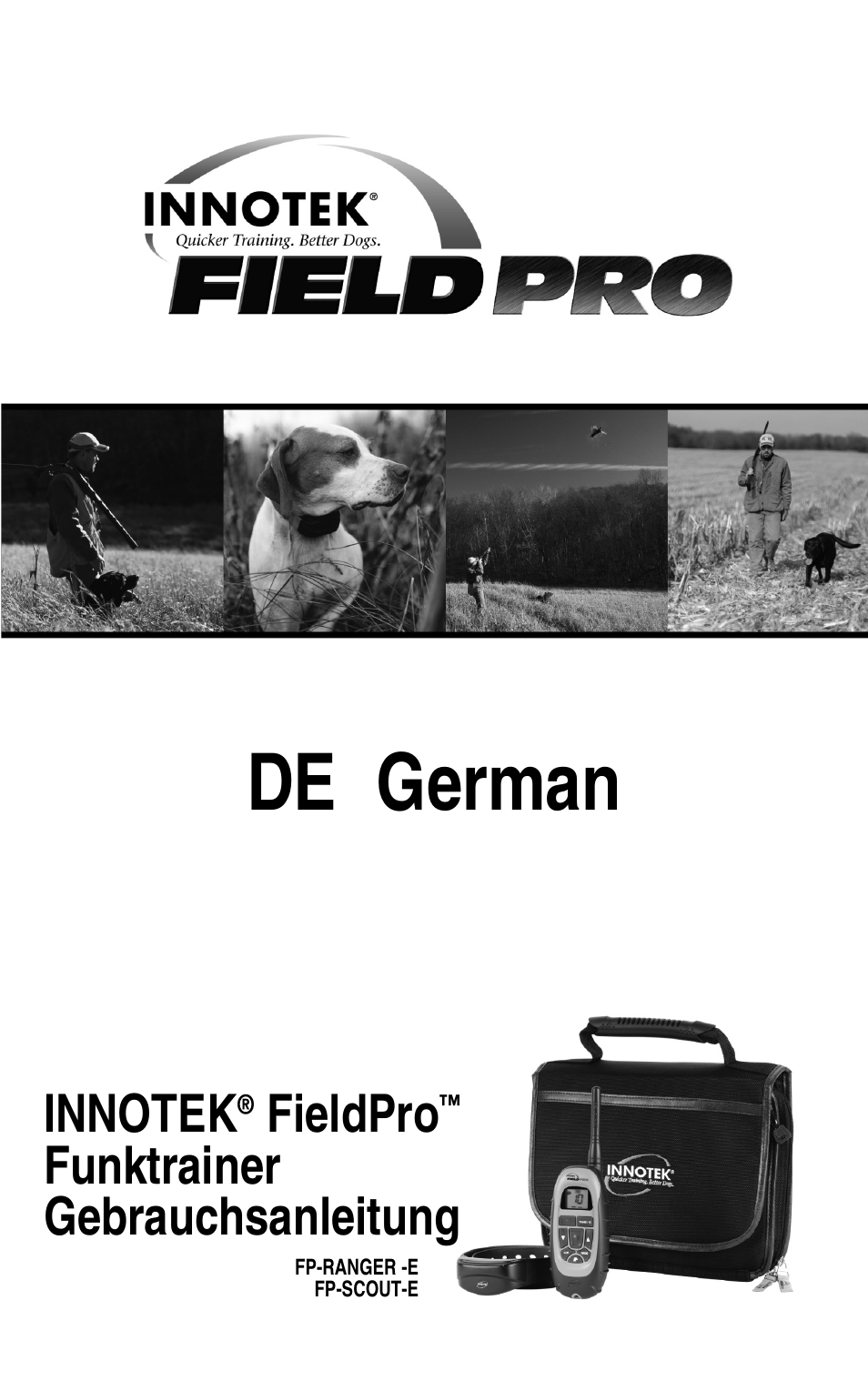 De german, Fieldpro, Funktrainer gebrauchsanleitung | Petsafe Innotek FieldPro Remote Trainer User Manual | Page 23 / 156