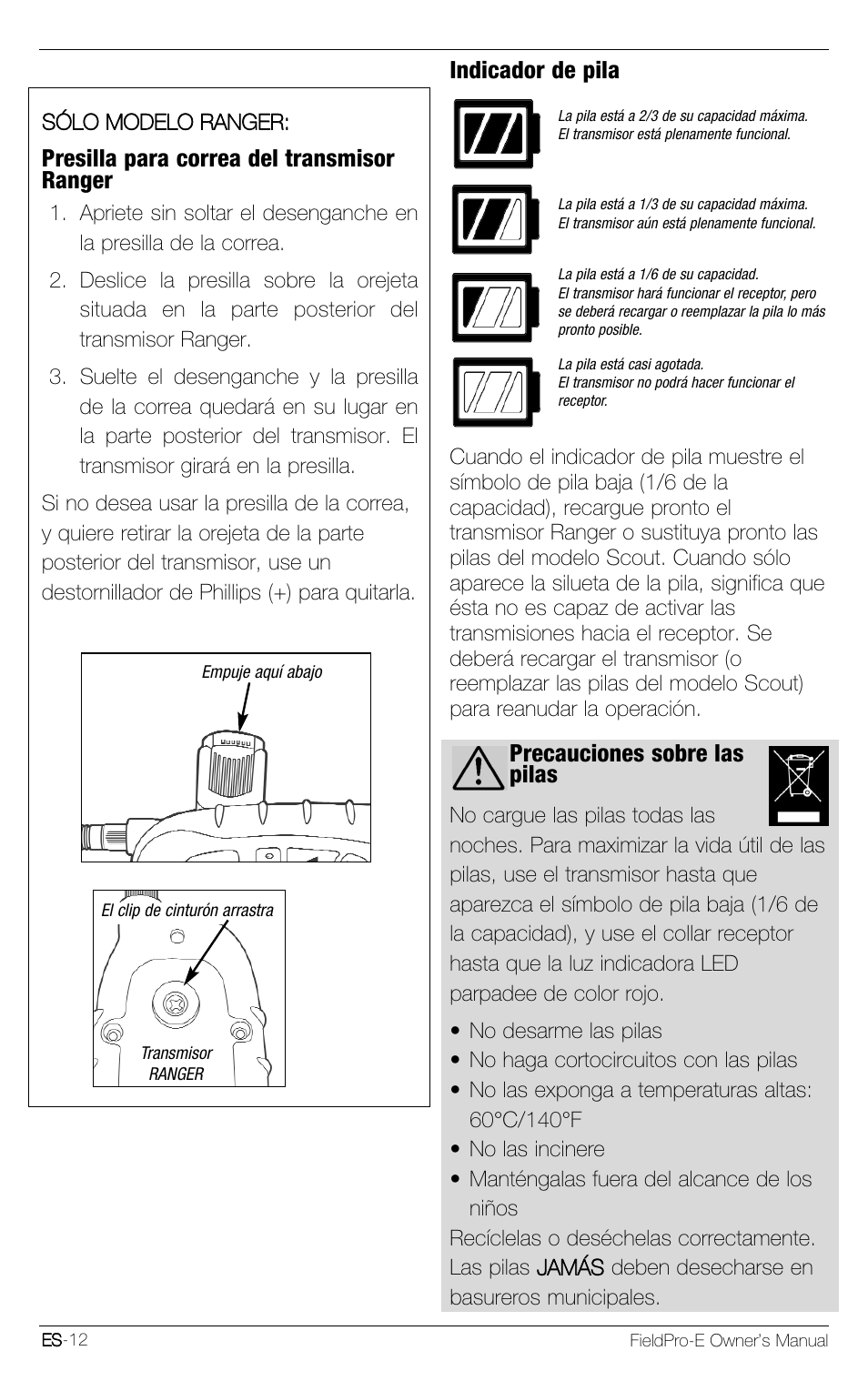 Petsafe Innotek FieldPro Remote Trainer User Manual | Page 56 / 156
