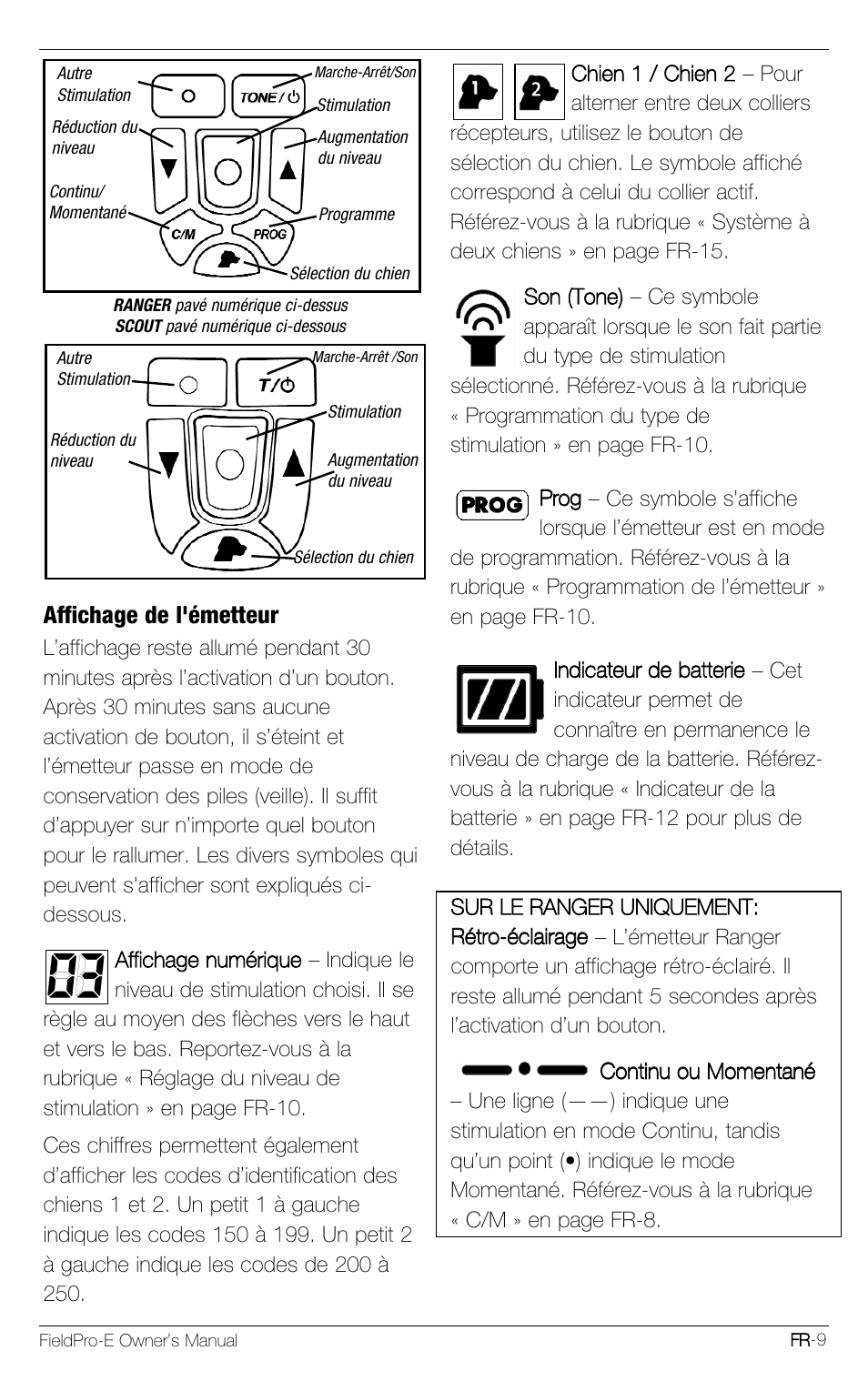 Petsafe Innotek FieldPro Remote Trainer User Manual | Page 75 / 156