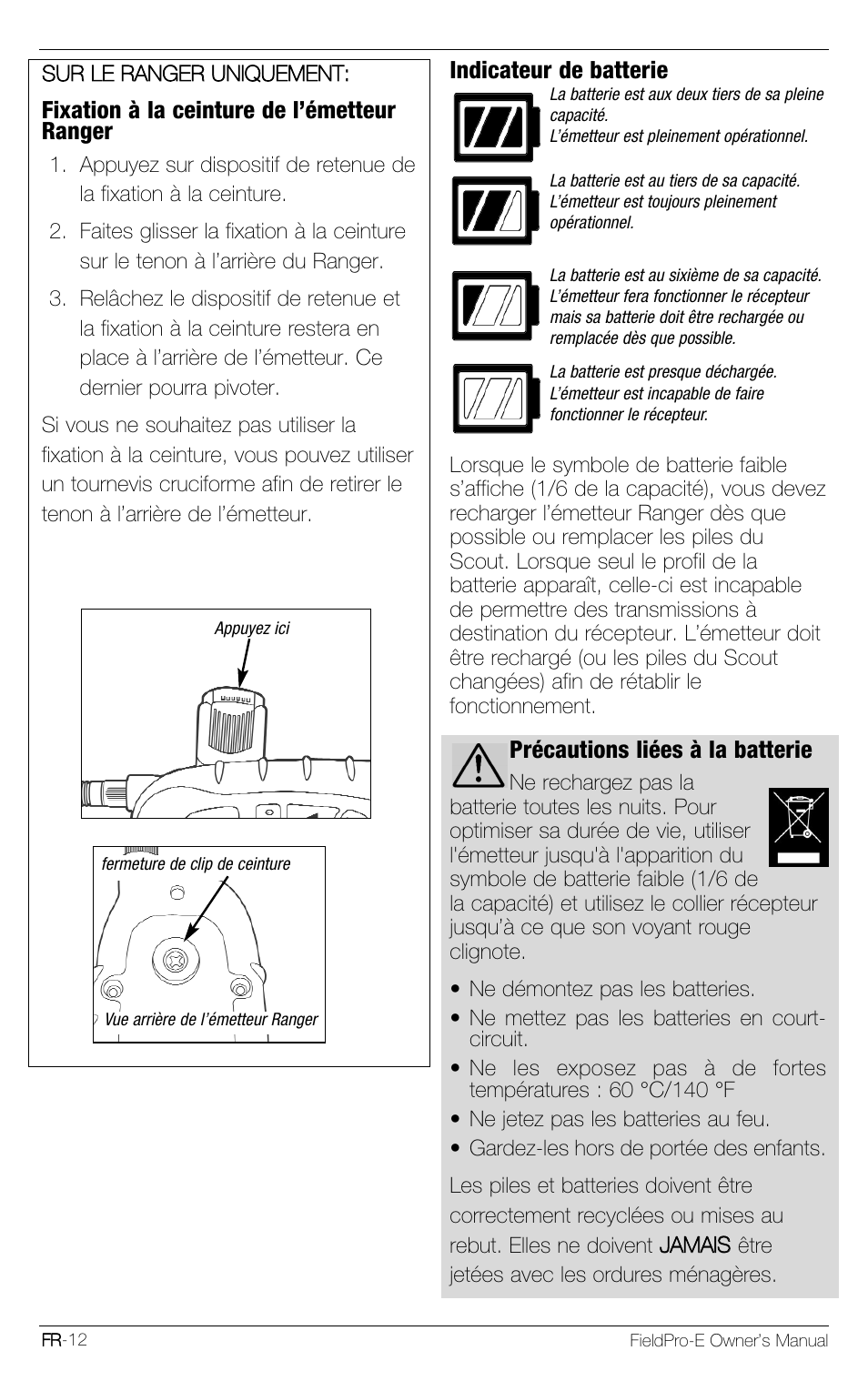 Petsafe Innotek FieldPro Remote Trainer User Manual | Page 78 / 156