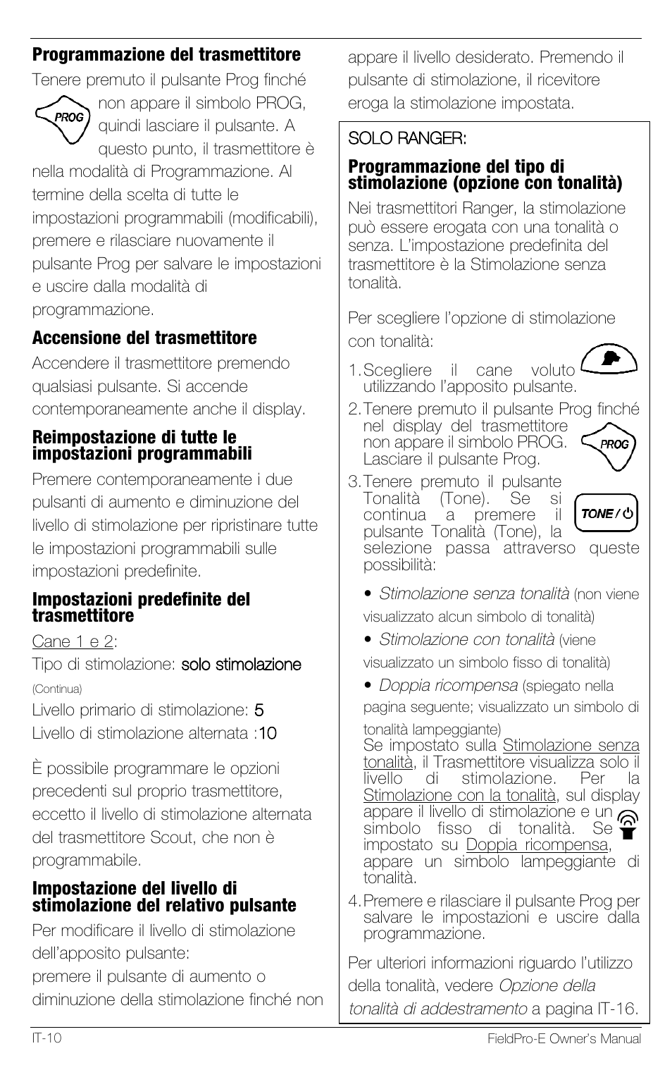 Petsafe Innotek FieldPro Remote Trainer User Manual | Page 98 / 156