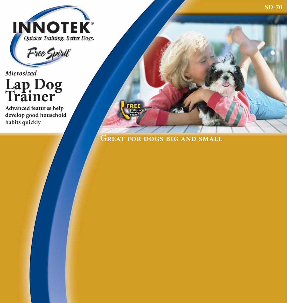 Petsafe Innotek Lap Dog Remote Trainer User Manual | 4 pages