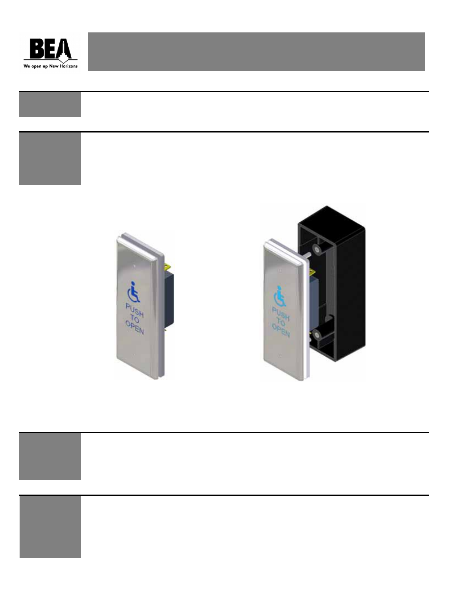 BEA 10PBJS1 User Manual | 1 page