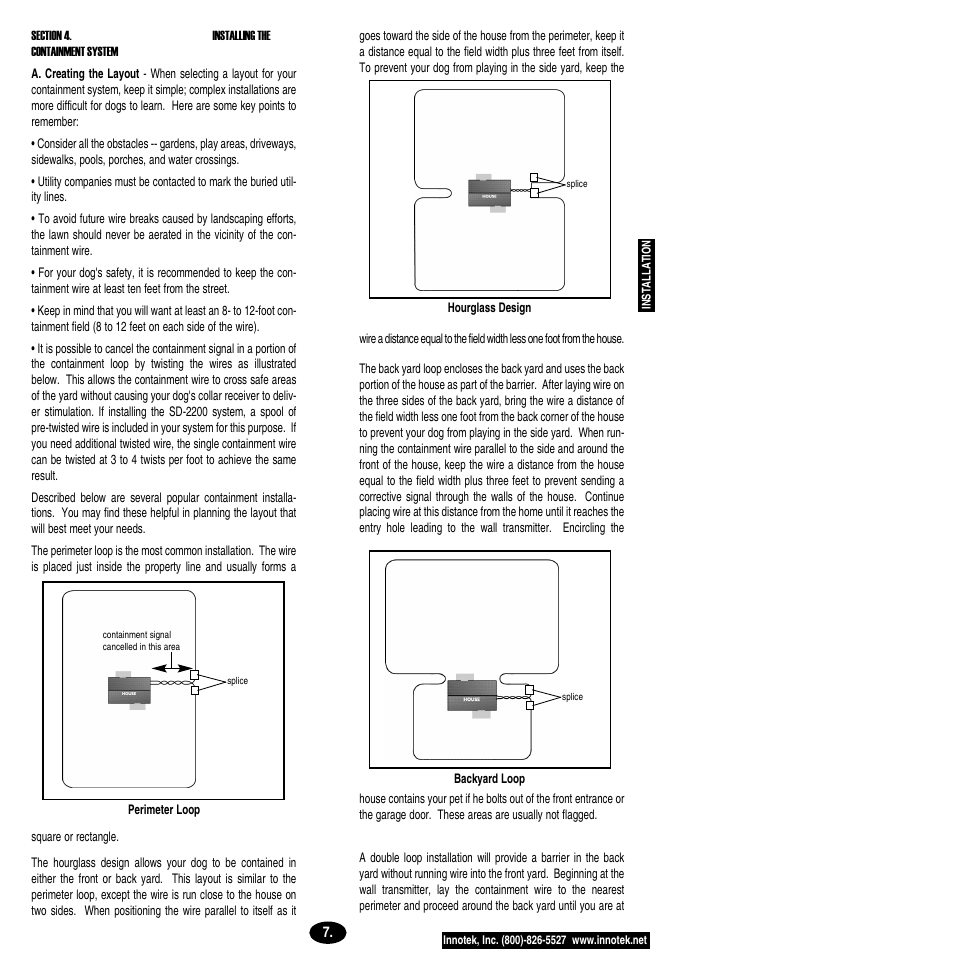 Petsafe Innotek Smart Dog® Rechargeable In-Ground Pet Fencing System User Manual | Page 7 / 28