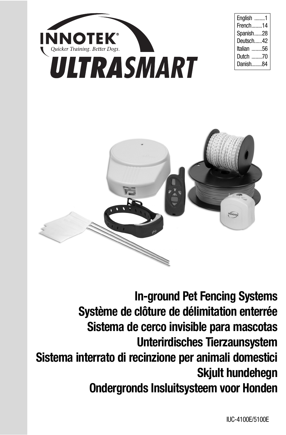 Petsafe Innotek UltraSmart Contain ‘n’ Train In-Ground Fence User Manual | 100 pages