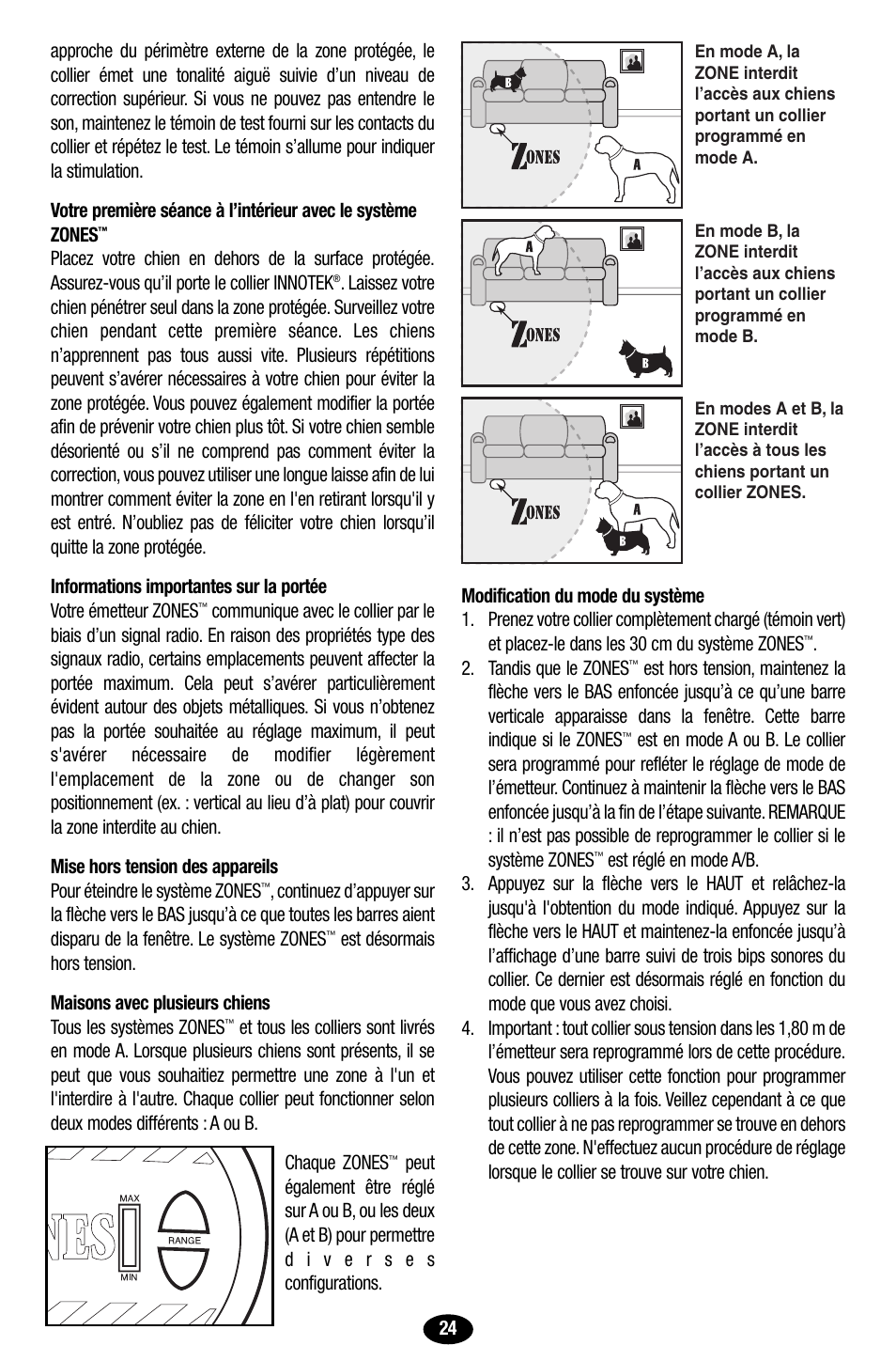 Petsafe Innotek UltraSmart Contain ‘n’ Train In-Ground Fence User Manual | Page 26 / 100