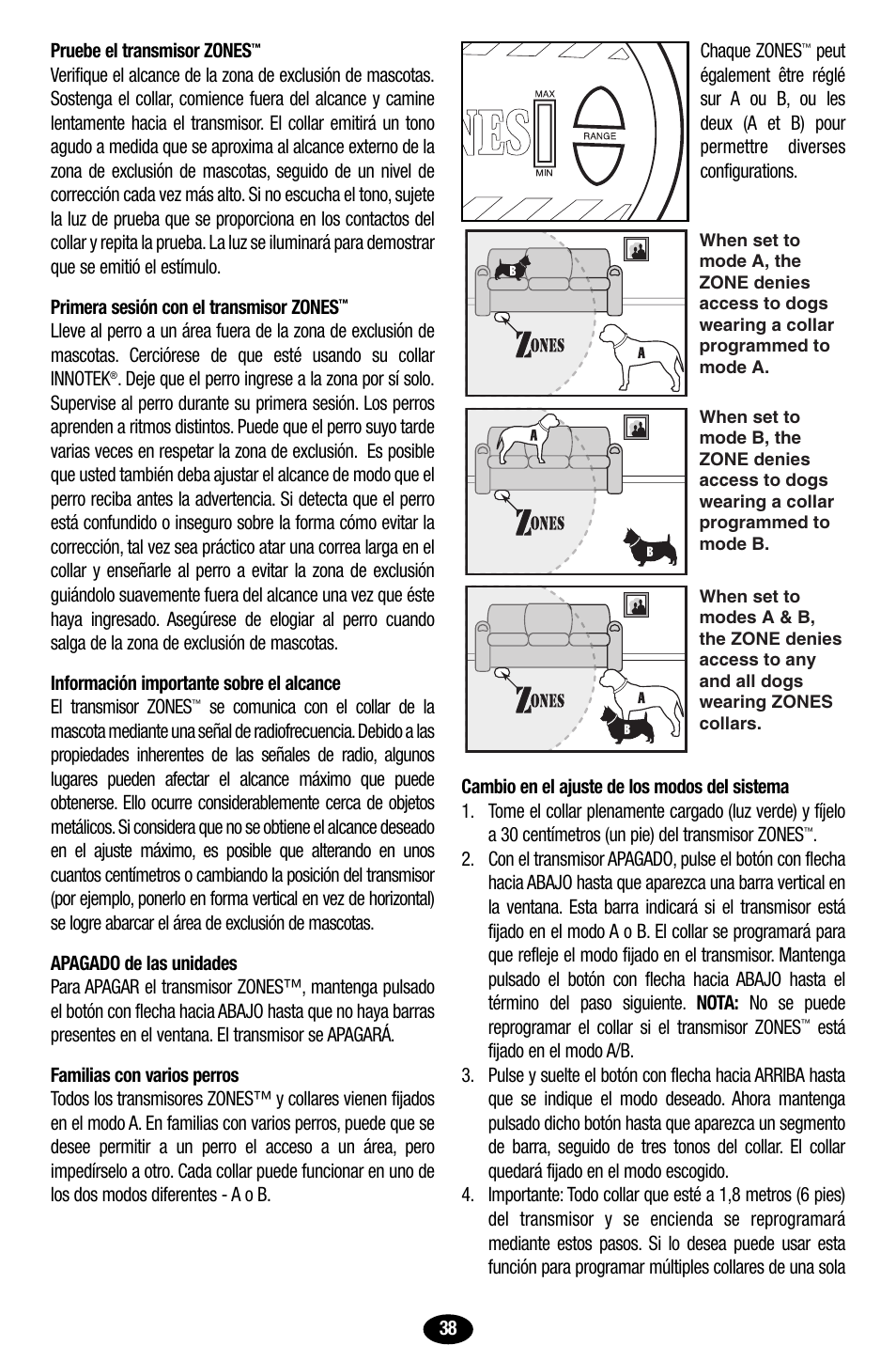 Petsafe Innotek UltraSmart Contain ‘n’ Train In-Ground Fence User Manual | Page 40 / 100
