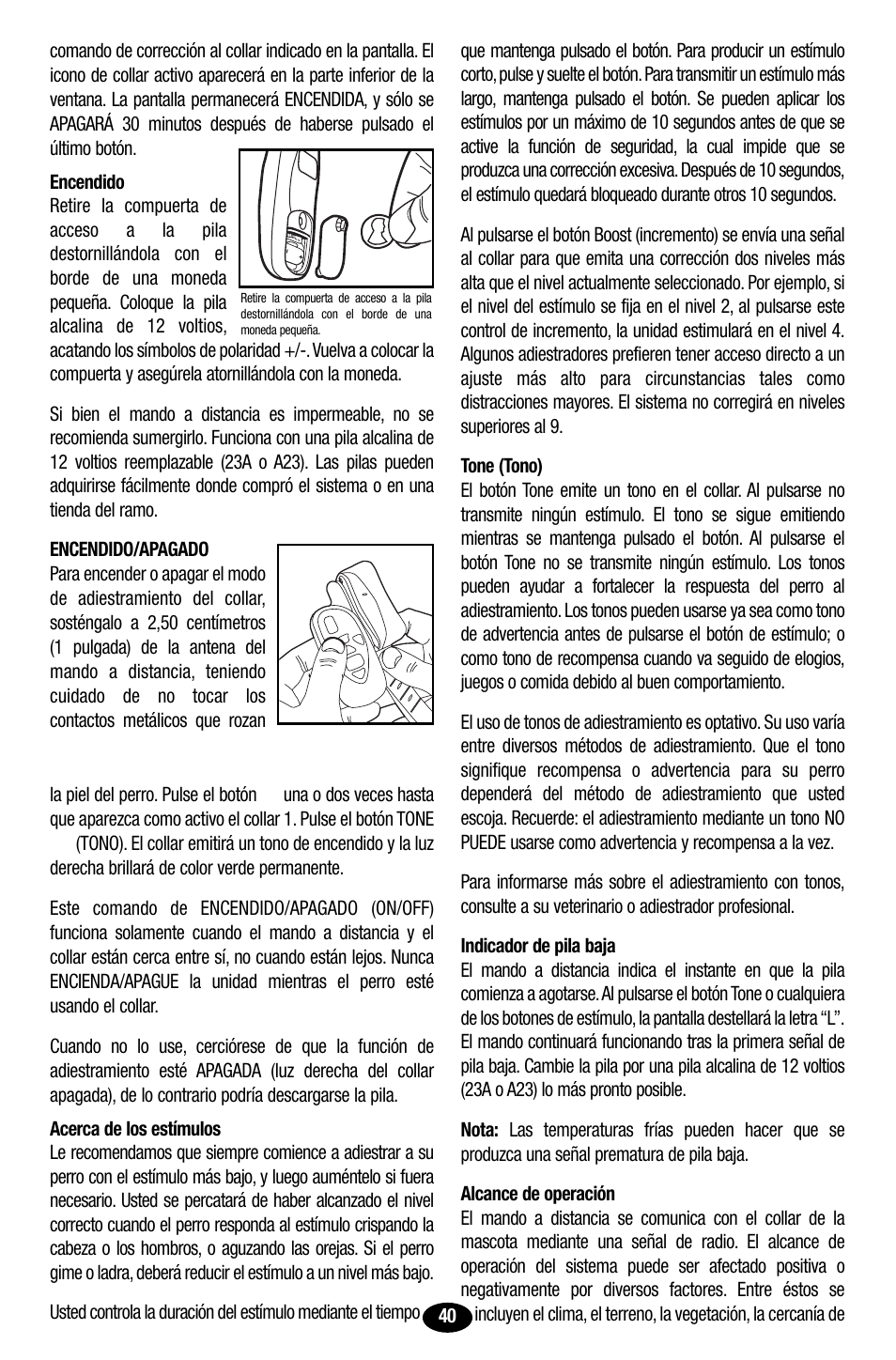 Petsafe Innotek UltraSmart Contain ‘n’ Train In-Ground Fence User Manual | Page 42 / 100