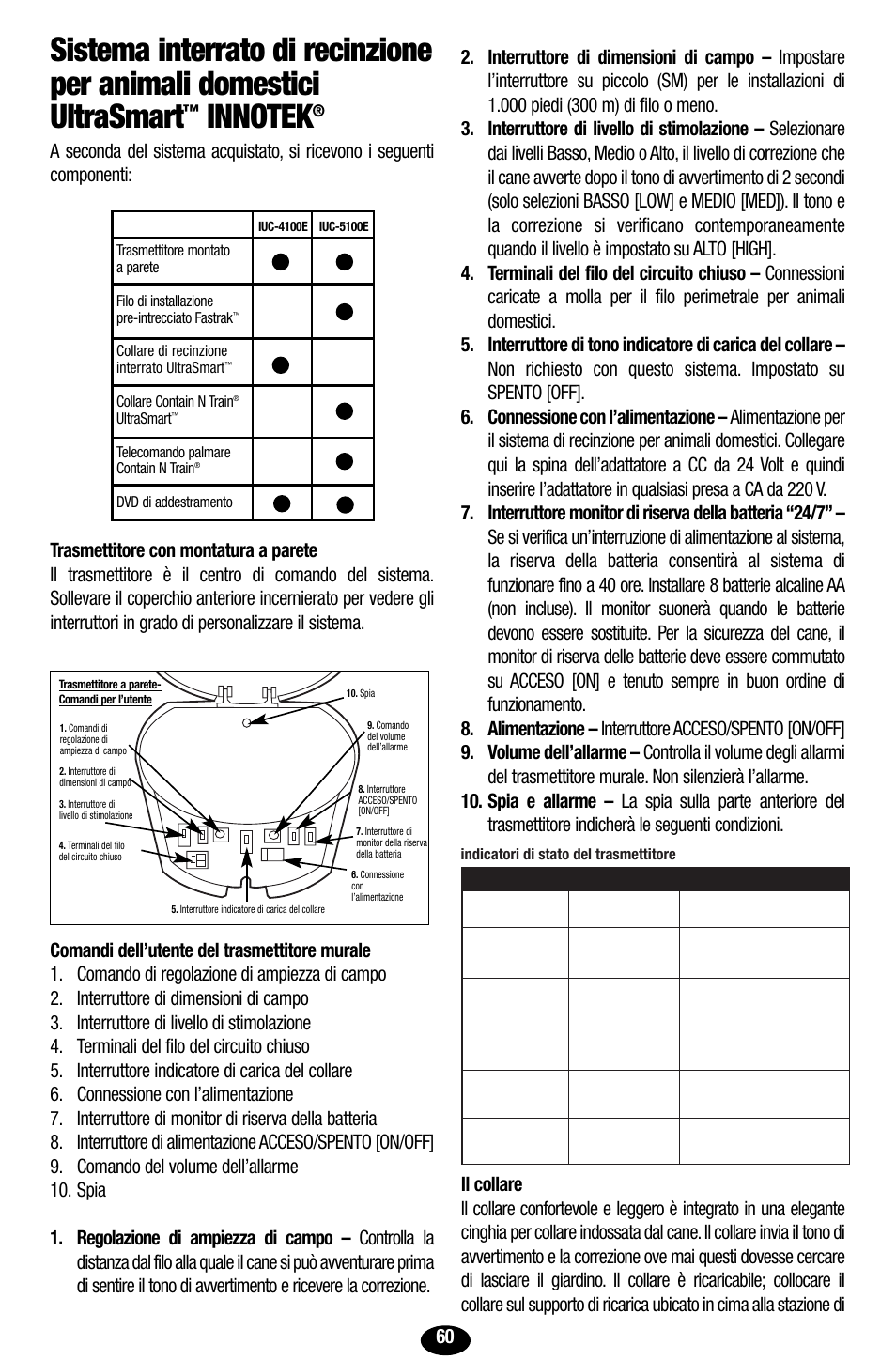 Petsafe Innotek UltraSmart Contain ‘n’ Train In-Ground Fence User Manual | Page 62 / 100