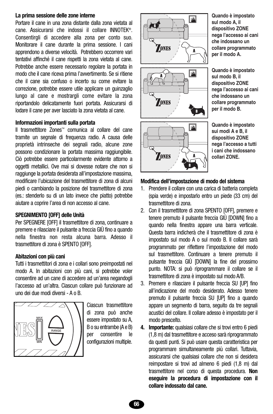 Petsafe Innotek UltraSmart Contain ‘n’ Train In-Ground Fence User Manual | Page 68 / 100