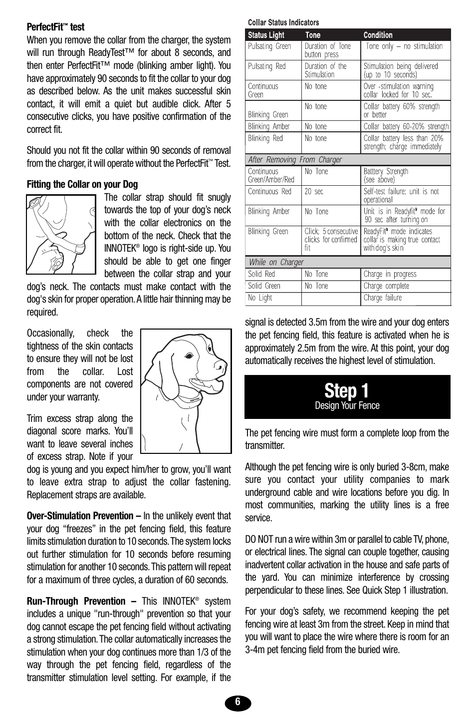 Step 1 | Petsafe Innotek UltraSmart Contain ‘n’ Train In-Ground Fence User Manual | Page 8 / 100