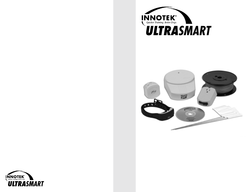 Petsafe Innotek UltraSmart Contain ‘n’ Train In-Ground Fence Extra Collar User Manual | 8 pages