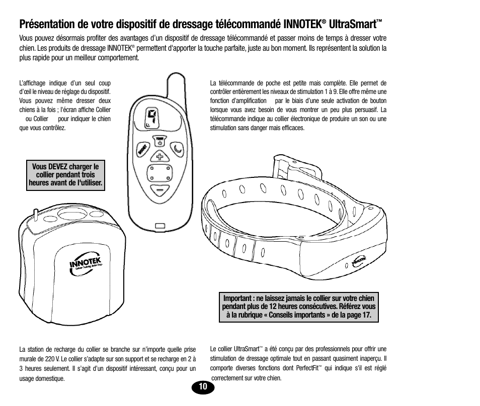 Ultrasmart | Petsafe Innotek UltraSmart Micro Remote Trainer User Manual | Page 11 / 71