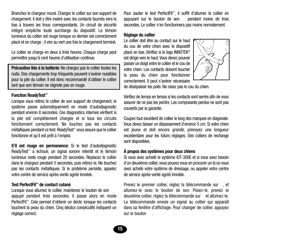 Petsafe Innotek UltraSmart Micro Remote Trainer User Manual | Page 16 / 71