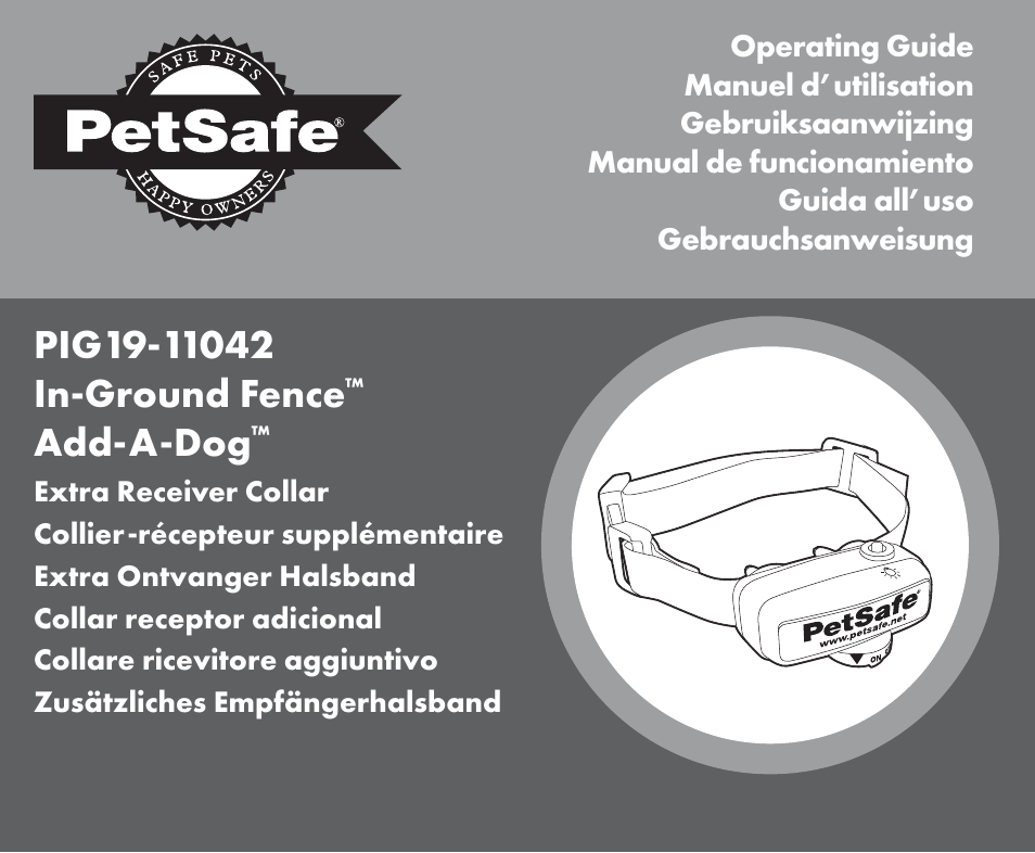 Petsafe Little Dog Add-A-Dog® Extra Receiver Collar User Manual | 40 pages