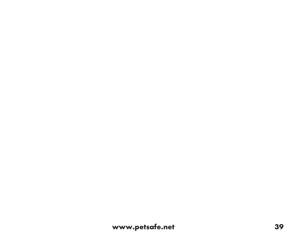 Petsafe Little Dog Add-A-Dog® Extra Receiver Collar User Manual | Page 39 / 40