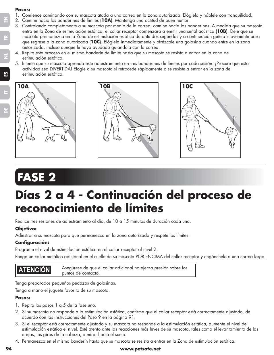 Petsafe Little Dog Deluxe In-Ground Fence™ User Manual | Page 94 / 152