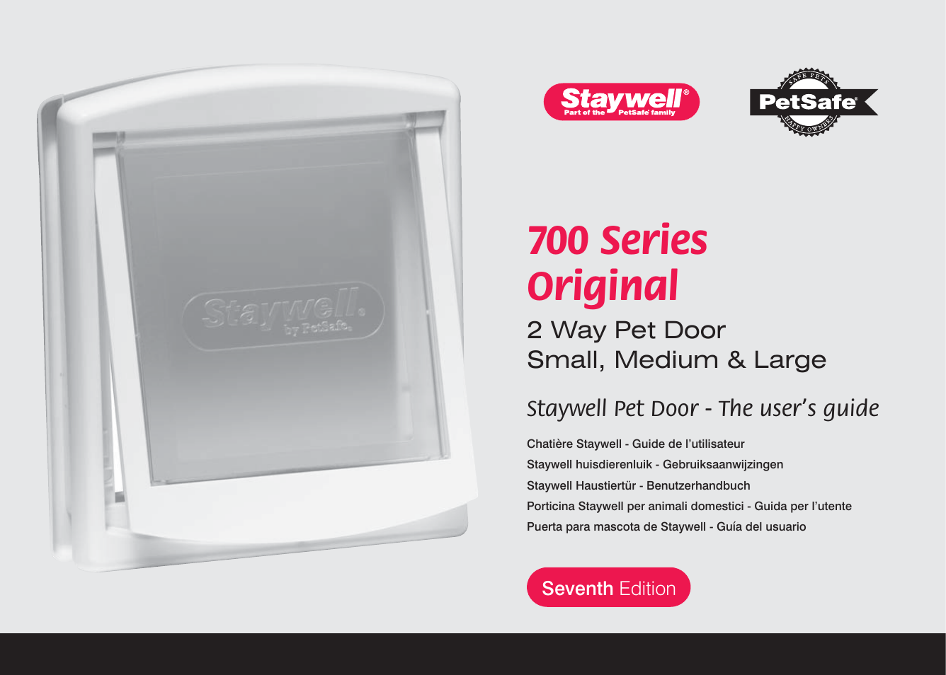 Petsafe Original 2 Way Pet Door User Manual | 40 pages