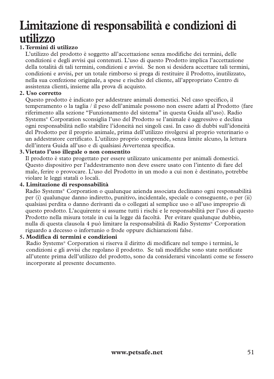 Petsafe Outdoor Bark Control User Manual | Page 51 / 72