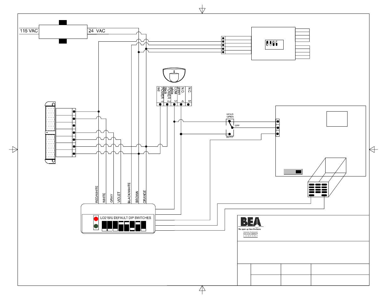 Lo21b/u, Eagle, Bodyguard | 24 v transformer | BEA Gyrotech 1100 User Manual | Page 8 / 14