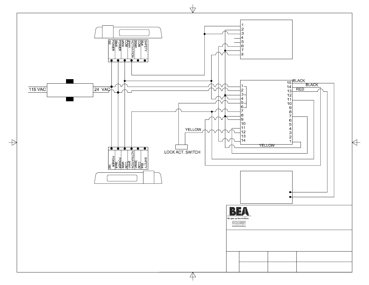 Interior wizard 24 v transformer exterior wizard | BEA Gyrotech 1100 User Manual | Page 9 / 14