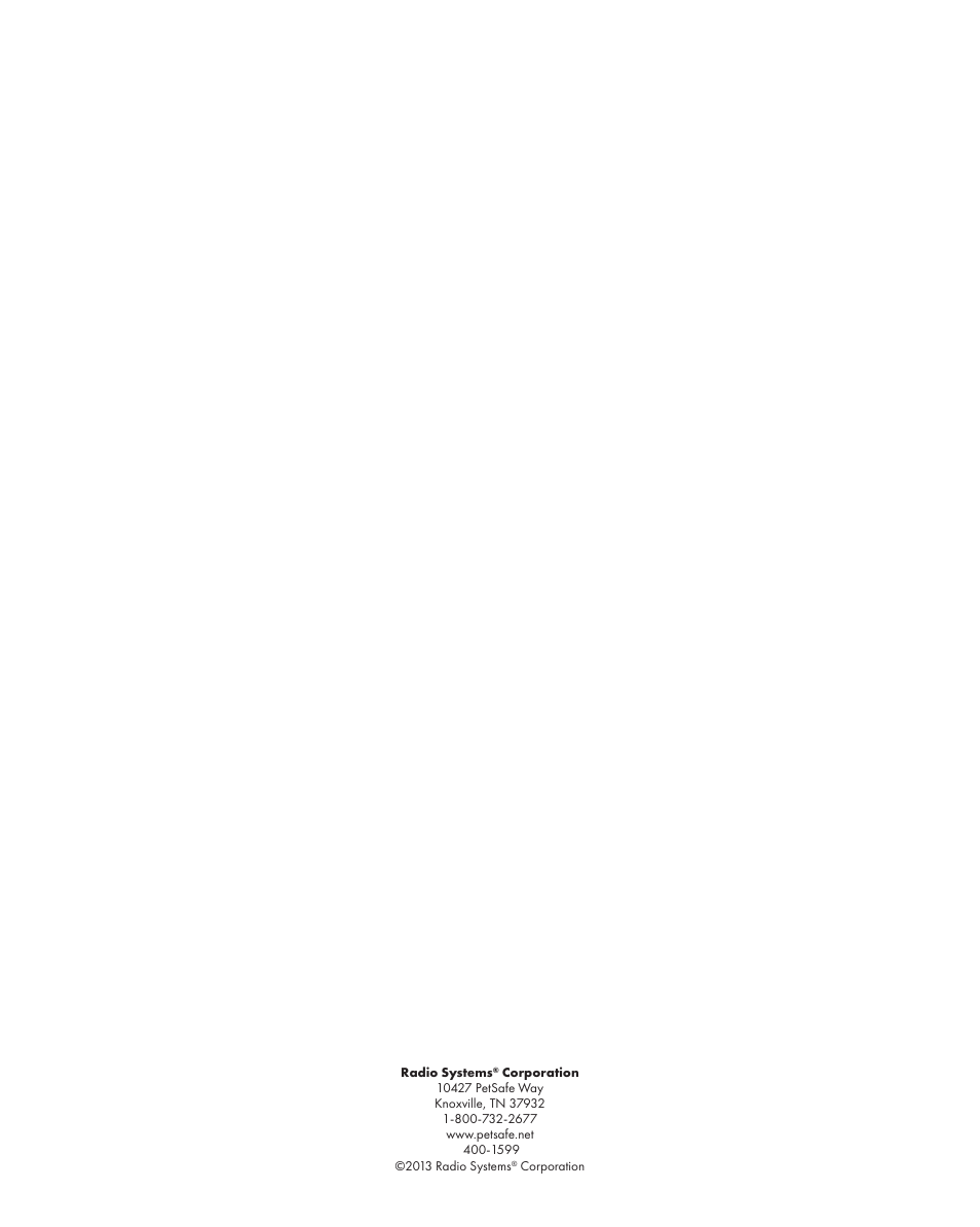 Petsafe Passport™ Pet Access Smart System User Manual | Page 17 / 17