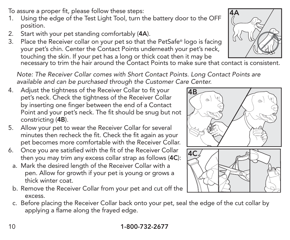 Petsafe Pawz Away® Extra Receiver Collar User Manual | Page 10 / 24