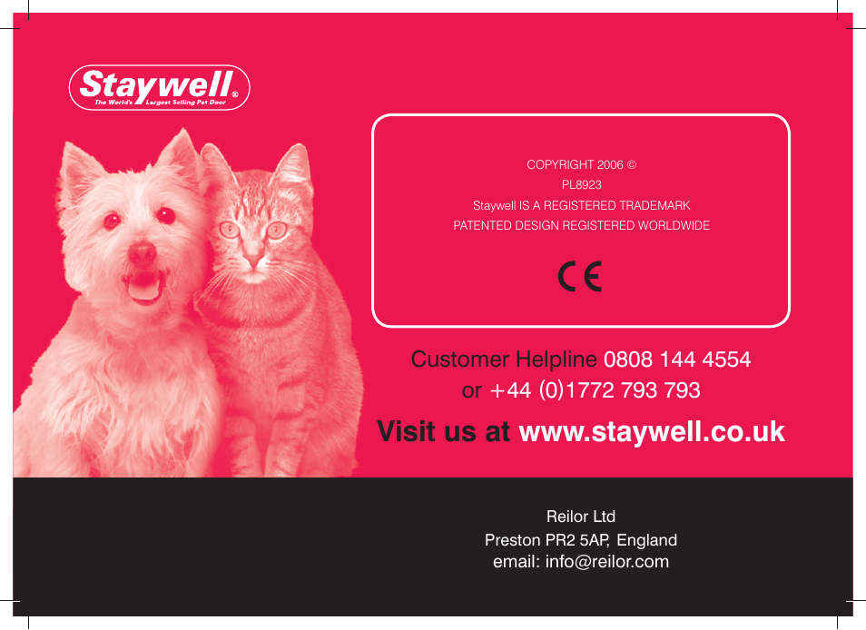 Petsafe petPod™ Digital Pet Feeder User Manual | Page 30 / 30