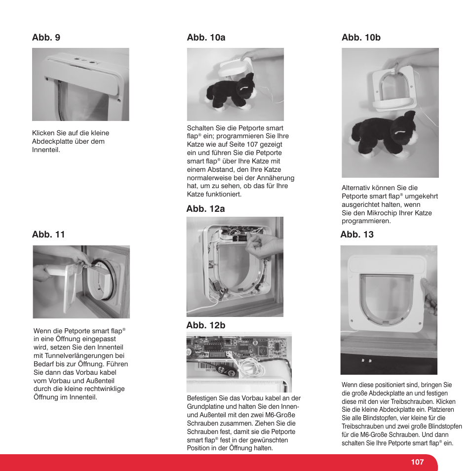 Petsafe Petporte Smart Flap® Microchip Cat Flap User Manual | Page 107 / 116
