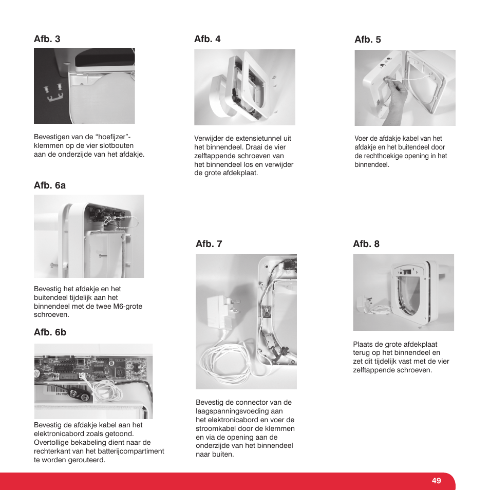 Petsafe Petporte Smart Flap® Microchip Cat Flap User Manual | Page 49 / 116