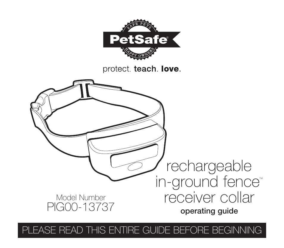 Petsafe Rechargeable Add-A-Dog® Extra Receiver Collar User Manual | 40 pages