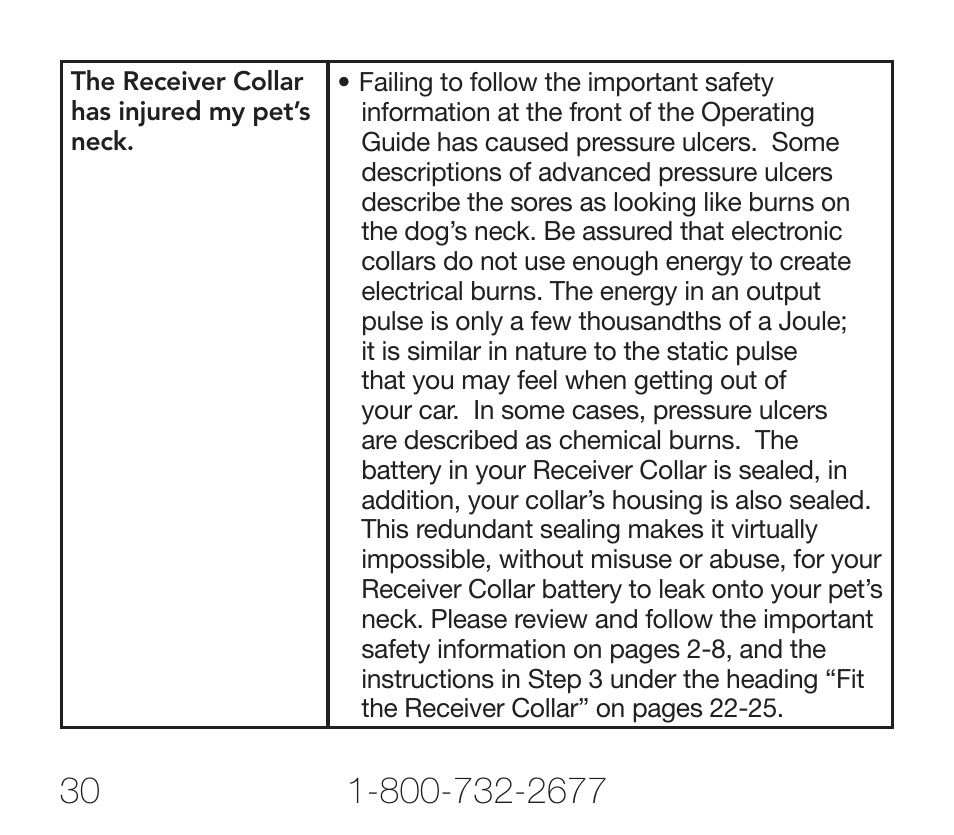 Petsafe Rechargeable Add-A-Dog® Extra Receiver Collar User Manual | Page 30 / 40