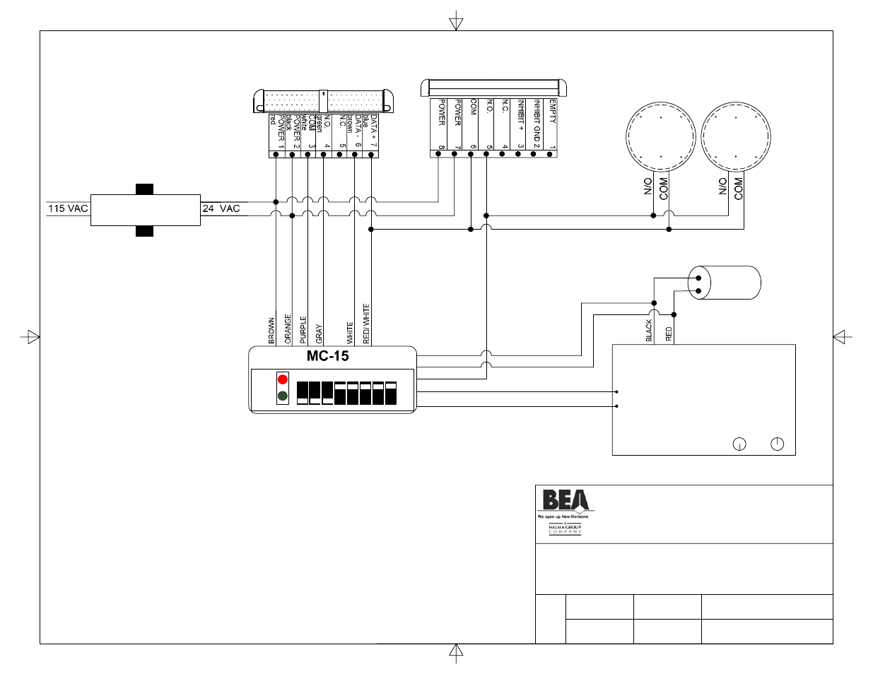 Bodyguard 24 v transformer, Doromatic senior-swing | BEA 80.0068.03 User Manual | Page 15 / 26